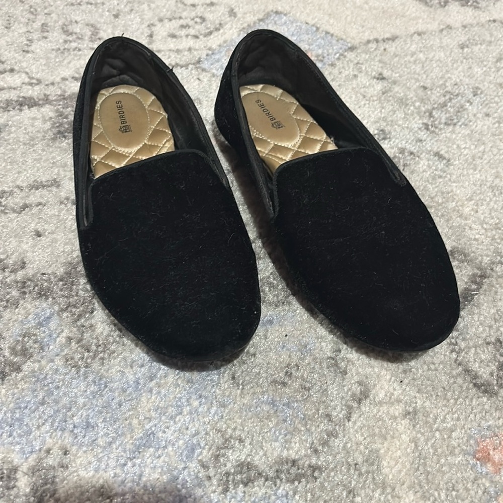 Birdies Velvet Flats - Picture 2 of 6